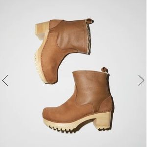 No.6 5" Pull On Shearling Clog Boot